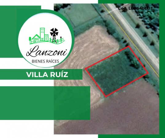 LOTES EN VILLA RUIZ - Cód.LBR54bLOT. 