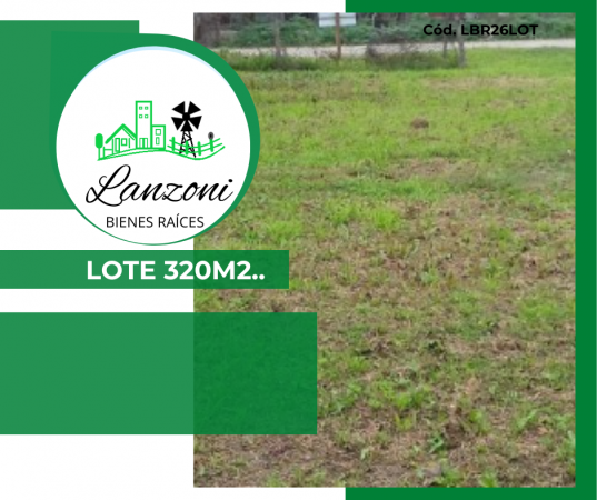 LOTE EN VENTA - Cód.LBR26LOT