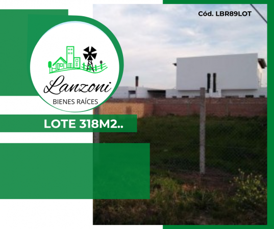 LOTE URBANO EN VENTA - Cód. LBR89LOT 