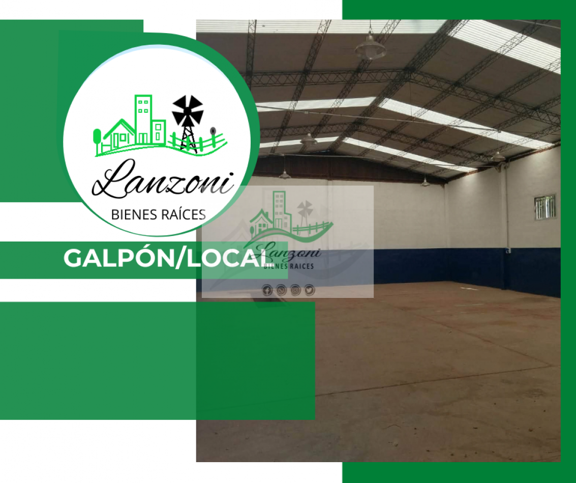 INTERESANTE GALPON UBICADO A METROS DE COLECTORA NORTE - Cod. LBR148GAL
