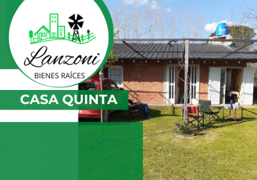 CASA QUINTA EN PUEBLO RURAL - Cód. LBR15CAS/Q